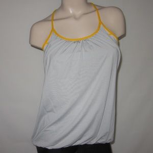 Lululemon No Limits Sports Bra Tank Yoga Top Gray